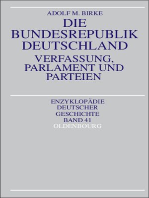 cover image of Die Bundesrepublik Deutschland